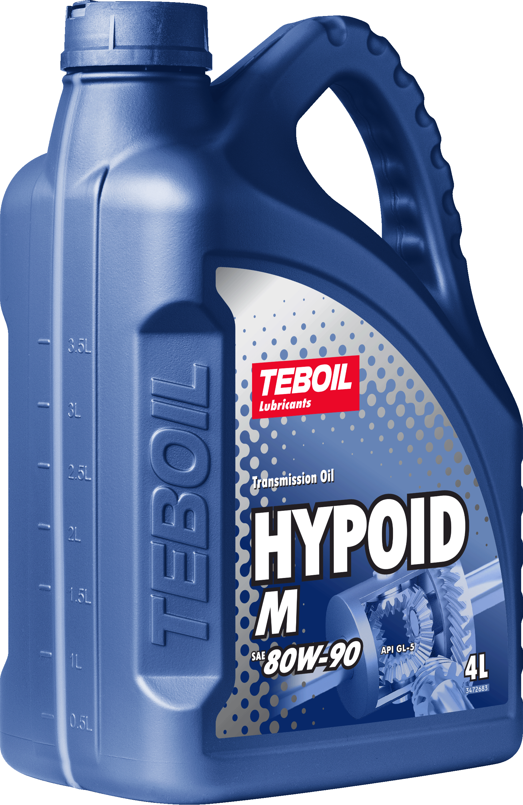 Трансмиссионное масло TEBOIL HYPOID M 80W-90